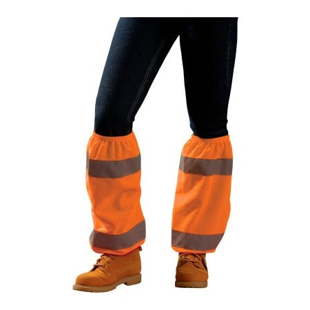 Occunomix Occunomix LUX-SG -O Value Leg Gaiter Reflectors Hi-Viz Orange LUX-SG-O
